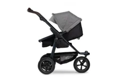 Tfk Mono 2 Kinderwagen Bundle Premium Grau Luftrad | CYBEX Cloud T I-Size + Base + Adapter -Kinder Komfort rs1810 t m2 ka 415 2 lpr