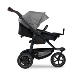 Tfk Mono 2 Kombi Kinderwagen Premium Grau Luftrad-Set Bundle Mit Cupholder -Kinder Komfort rs1812 t m2 ka 415 4 lpr 1 1