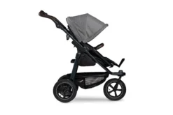 Tfk Mono 2 Kinderwagen Bundle Premium Grau Luftrad | CYBEX Cloud T I-Size + Base + Adapter -Kinder Komfort rs1813 t m2 ka 415 5 lpr