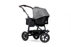 Tfk Mono 2 Kinderwagen Bundle Premium Grau Luftrad | CYBEX Cloud T I-Size + Base + Adapter -Kinder Komfort rs1814 t m2 ka 415 6 lpr