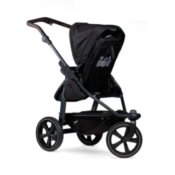 Tfk Mono 2 Kombi Kinderwagen Schwarz Luftkammer Radset Bundle Mit Cupholder -Kinder Komfort rs1832 t m2 ke 310 8 lpr 2 1