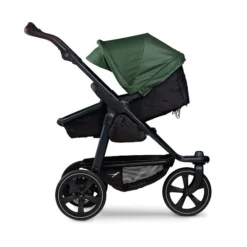 Tfk Mono 2 Kombi Kinderwagen Olive Luftkammer Radset Bundle Mit Cupholder -Kinder Komfort rs1856 t m2 ke 355 2 lpr 1 1
