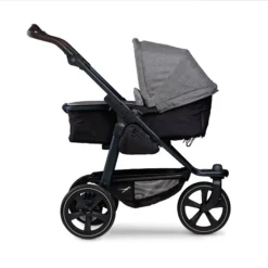 Tfk Mono 2 Kombi Kinderwagen Premium Grau Luftkammer Radset Bundle Mit Cupholder -Kinder Komfort rs1900 t m2 ke 415 1 lpr 1 1