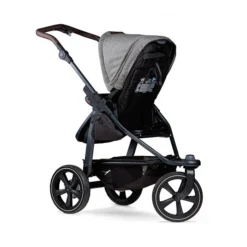 Tfk Mono 2 Kombi Kinderwagen Premium Grau Luftkammer Radset Bundle Mit Cupholder -Kinder Komfort rs1907 t m2 ke 415 8 lpr 1 1