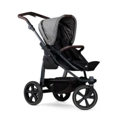Tfk Mono 2 Kombi Kinderwagen Premium Grau Luftkammer Radset Bundle Mit Cupholder -Kinder Komfort rs1913 t m2 ke 415 14 lpr 1 1