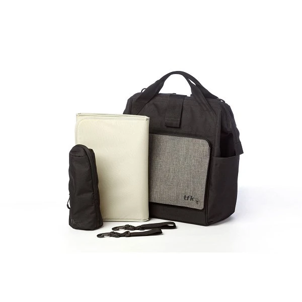 Tfk Wickeltasche Premium Grau 1 Tfk Wickeltasche Premium Grau