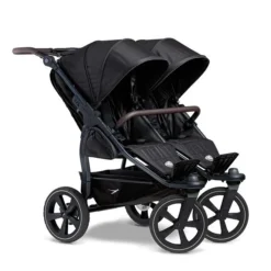 Tfk Duo 2 Sportwagen Schwarz Luftkammer Radset