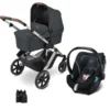 ABC Design Salsa 4 Kinderwagen Bundle Storm Mit Cybex Aton 5 Und Adapter