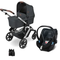ABC Design Salsa 4 Kinderwagen Bundle Storm Mit Cybex Aton 5 Und Adapter