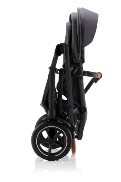 Britax Smile 5Z Sportwagen Midnight Grey -Kinder Komfort smile 5z midnightgrey black brownhandle 01 foldedpushchair rwf 2023
