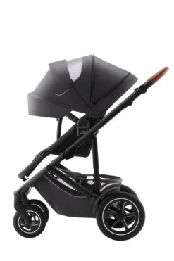 Britax Smile 5Z Sportwagen Midnight Grey -Kinder Komfort smile 5z midnightgrey black brownhandle 01 fwf canopyextended 2023