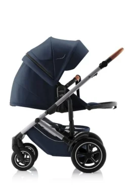 Britax Smile 5Z Sportwagen Night Blue -Kinder Komfort smile 5z nightblue anthrazite brownhandle 01 rwf lieflat 2023