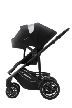 Britax Smile 5Z Sportwagen Space Black -Kinder Komfort smile 5z spaceblack black blackhandle 01 fwf canopyextended 2023