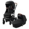 Britax Smile 3 Kinderwagen Fossil Grey Essential Set GRATIS Babywanne