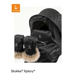 Stokke® Xplory® X Winter Kit Black -Kinder Komfort stokkexploryx winterkit21 wo rim detail 210407 2160 rt