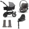 Tfk Mono 2 Kinderwagen Bundle Premium Grau Luftrad | CYBEX Cloud T I-Size + Base + Adapter