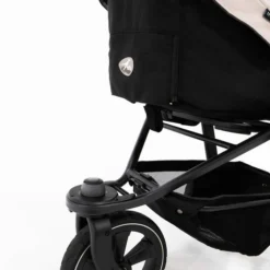 Tfk Mono 2 Kombi Kinderwagen Schwarz Mit Luftrad-Set -Kinder Komfort tfk mono2kombikinderwagen sand quadrat 013 3