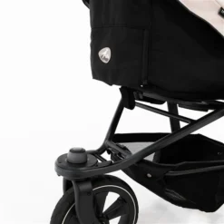 Tfk Mono 2 Kombi Kinderwagen Premium Anthrazit Mit Luftrad-Set -Kinder Komfort tfk mono2kombikinderwagen sand quadrat 013 9