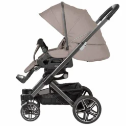 Hartan VIP GTS Sportwagen 2023 Classy Dots (906) -Kinder Komfort vip gts 2326 141 906 spowa ansicht seite mit ausgeklappter sonnenblende