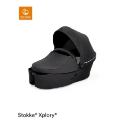 Stokke® Xplory® X Babywanne Rich Black -Kinder Komfort xplory x carrycot richblack 200828 config2231 rt