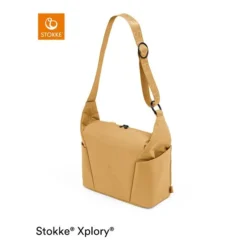 Stokke® Xplory® X Wickeltasche Golden Yellow -Kinder Komfort xplory x changingbag goldenyellow 200923 028 carry rt