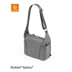 Stokke® Xplory® X Wickeltasche Modern Grey -Kinder Komfort xplory x changingbag moderngrey 200923 029 carry rt