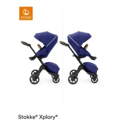 Stokke® Xplory® X Royal Blue -Kinder Komfort xplory x royalblue seat parent forward rt