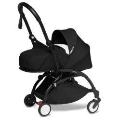 BABYZEN™ YOYO² Kinderwagen 0+ Neugeborenen Set Black Gestell Black