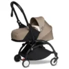BABYZEN™ YOYO² Kinderwagen 0+ Neugeborenen Set Taupe Gestell Black