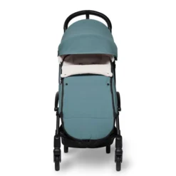 BABYZEN™ YOYO Fußsack Aqua -Kinder Komfort yoyo 2 6 front black frame footmuff aqua web