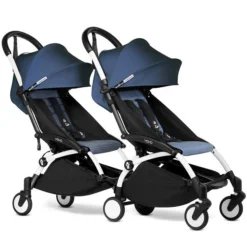 BABYZEN™ YOYO² Doppelbuggy Air France Blue Gestell White